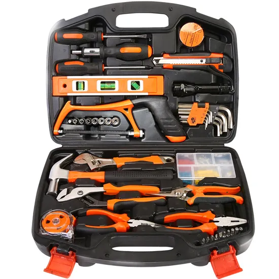 Ensemble d'outils de bricolage en plastique pour la sécurité familiale, le plus vendu, 42